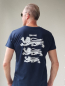 Preview: HOOLYWOOD NICKI (T-Shirt), Three Lions, 100% Baumwolle / Cotton, Made in Germany (dunkelblau - navy)