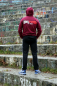 Preview: HOOLYWOOD Klassik Kapuzen Sweatshirt, Hoodie, Pullover mit Kapuze (weinrot - burgundy)