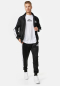 Preview: LONSDALE LONDON Trainingsjacke, Original Trackjacket, schwarz - weiss (black - white) Versandkostenfrei Inland