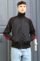 Preview: Trainingsjacke  - track jacket - KINGSLEAGUE (schwarz - rot, black - red)