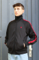 Preview: Trainingsjacke  - track jacket - KINGSLEAGUE (schwarz - rot, black - red)