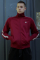 Preview: Trainingsjacke  - track jacket - KINGSLEAGUE (burgundy - weiss, weinrot - weiss)