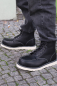 Preview: GRINDERS Mokassin, Stiefel (Boots) mit 7 Ösen, Sicherheitstiefel - Sicherheitsbewertung: EN ISO 20345:2011 S1P, mit Stahlkappe/Steelcap (schwarz/black)