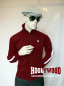 Preview: Trainingsjacke  - track jacket - KINGSLEAGUE (weinrot - weiss, burgundy - white)