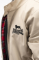 Preview: LONSDALE London original Harrington Jacke mit karierten Tartan Innnenfutter (beige - sand)