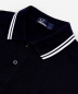 Preview: FRED PERRY Poloshirt Girl Twin Tipped Shirt (schwarz - weiss, weiss / black - white, white)