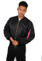 Preview: ALPHA INDUSTRIES Fliegerjacke, MA-1 das Original! - Wendejacke Bomberjacke Flightjacket (schwarz - black)