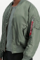 Preview: ALPHA INDUSTRIES Fliegerjacke MA-1 das Original! - Wendejacke Bomberjacke Flightjacket (vintage green)