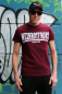 Preview: WEINROTFRONT ATHLETIK Nicki T-Shirt - Ein Wort ein Programm - Sport Frei und niemals vergessen (weinrot - burgundy)