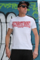 Preview: WEINROTFRONT ATHLETIK Nicki T-Shirt - Ein Wort ein Programm - Sport Frei und niemals vergessen (weiss - white)