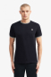 Preview: FRED PERRY T-Shirt mit weißen Doppelstreifen Twin Tipped T-Shirt (schwarz - black) - kostenloser Versand!