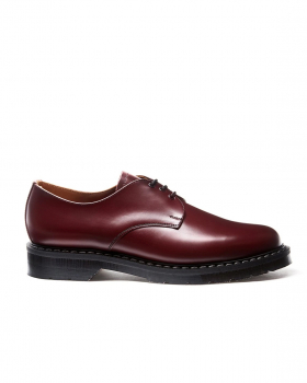 SOLOVAIR 3-Loch Oxblood Gibson Shoe Classic NPS Shoes Made in England Halbschuh (burgundy - weinrot)