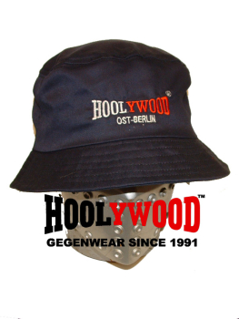 HOOLYWOOD Bucket Hut, Anglerhut, Schlapphut, Fisherhut, Fisherman Piping Hat, Größe(size) L-XL - Kopfumfang ca.58 cm (dunkelblau/navy)