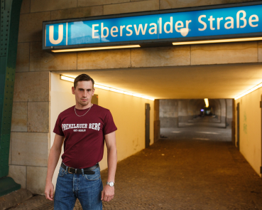 PRENZLAUER BERG Ost-Berlin, T-Shirt - Nicki - Statement - S-XXL (weinrot - burgundy)