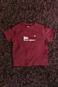 Baby T-Shirt HOOLYWOOD Nicki für Babys (weinrot - burgundy)