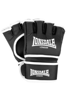 LONSDALE Boxhandschuhe - MMA Trainingshandschuhe (schwarz - black)