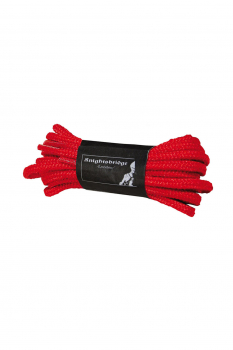 Schnürsenkel Laces Rund für 8-10 Loch Stiefel (Verpackungseinheit: 3 Paar) ca.160cm lang ø4 mm dick reißfester Ersatz Schuhbänder Wanderstiefel Arbeitsstiefel Sprigerstiefel Outdoor (rot - red)