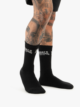 LONSDALE Sportsocken Strümpfe (Größe 39-42) schwarz - black