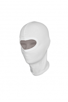 Sturmhaube Balaclava 1 Loch 1 hole weiss - white