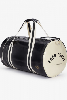 FRED PERRY Tasche, klassische Sporttasche, Tennis Tasche mit Fred Perry Schriftzug (schwarz - blk)