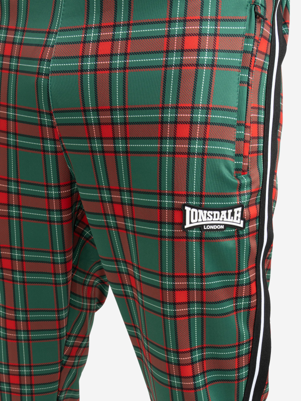 LONSDALE Trainingsanzug GENTLEMEN tracksuit EDGEWARE (gruen-rot - green-red)