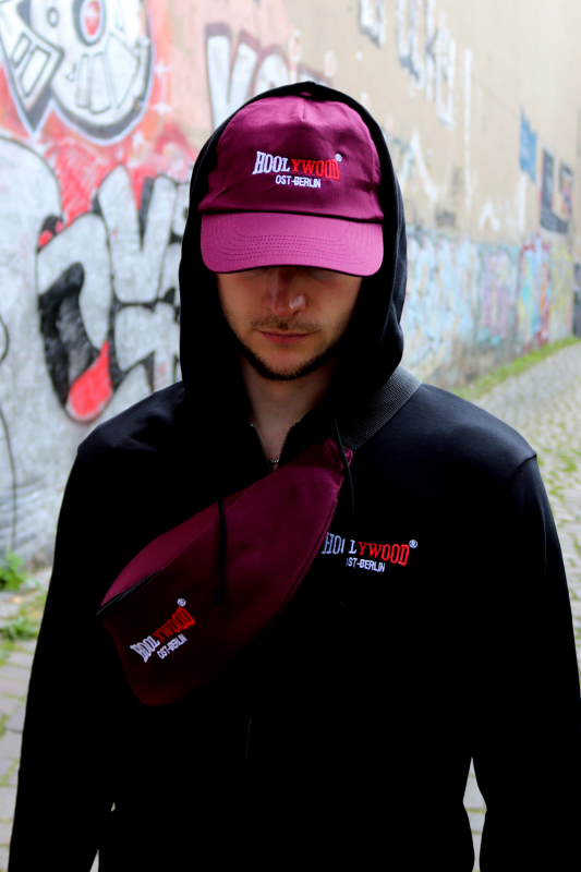 HOOLYWOOD Ost-Berlin, Baseballcap, Schirmmütze, Ultimate 5 Panel Cap classic, one size (weinrot - burgundy)