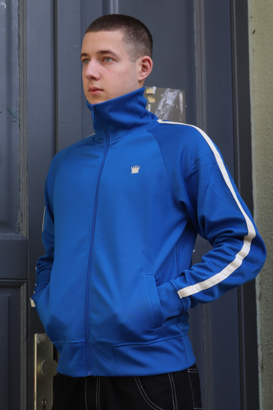 Trainingsjacke  - track jacket - KINGSLEAGUE (royalblue - white, royalblau - weiss)