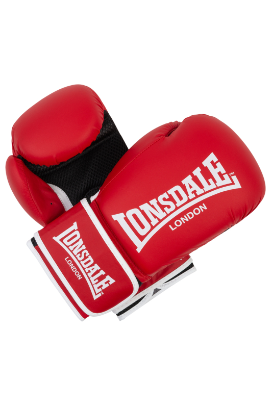 LONSDALE Boxhandschuhe - LONSDALE boxing gloves - 08 OZ - rot - red