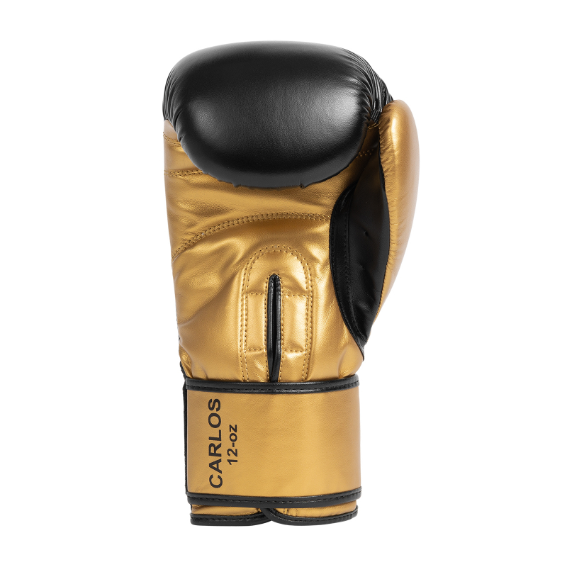 Boxhandschuhe - boxing gloves - von BenLee, CARLOS, schwarz/gold -  black/gold (8 oz)