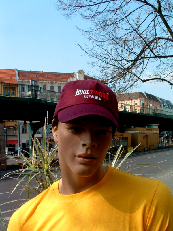 HOOLYWOOD Ost-Berlin, Baseballcap, Schirmmütze, Ultimate 5 Panel Cap classic, one size (weinrot - burgundy)