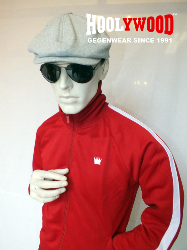 Trainingsjacke  - track jacket - KINGSLEAGUE (rot - weiss, red - white)