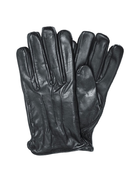 Handschuhe aus Leder mit Kevlar - Leather gloves with Kevlar - Lederhandschuhe Kevlarfutter schnitthemmend (schwarz - black)