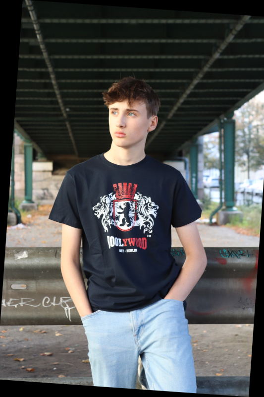 HOOLYWOOD T-Shirt, Nicki, Wappen Ost-Berlin, das Original Made in Germany (dunkelblau - navy)