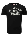 LONSDALE T-Shirt - THE ORIGINAL - Vintage Print (schwarz - black) Versandkostenfrei Inland